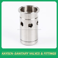 Sanitary vacuum air release breath valves